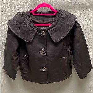 BCBGMAXAZRIA leather jacket L